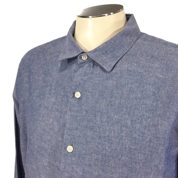Banana Republic Slim Fit‎ Linen Button Shirt - Picture 1 of 5